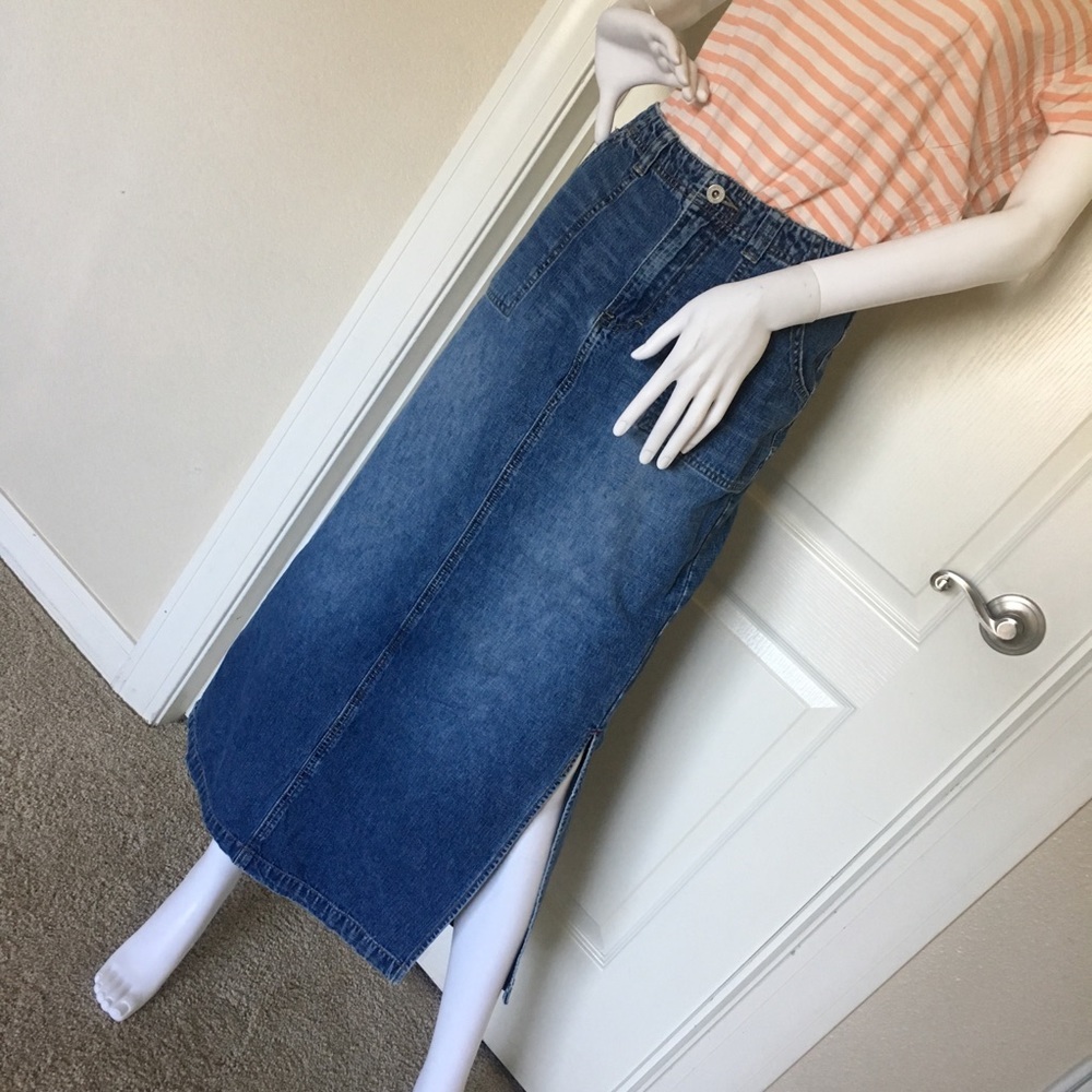 Long Jean Skirt 🙌🏻